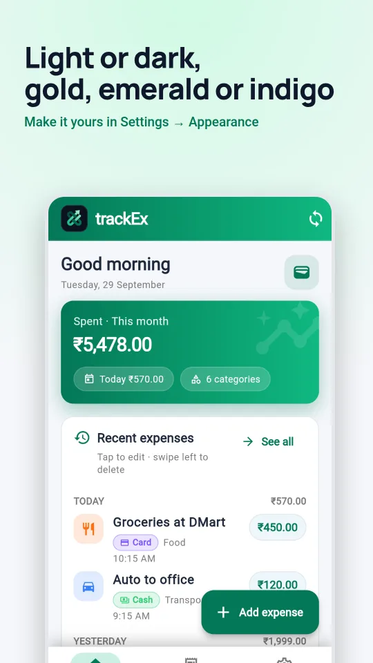 Light theme